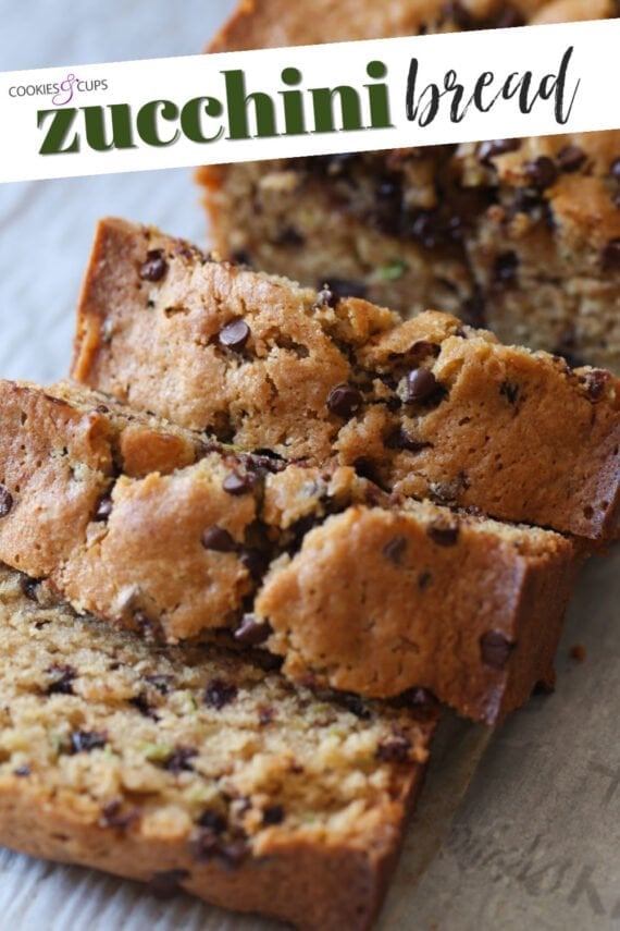 Zucchini Bread Pinterest Image