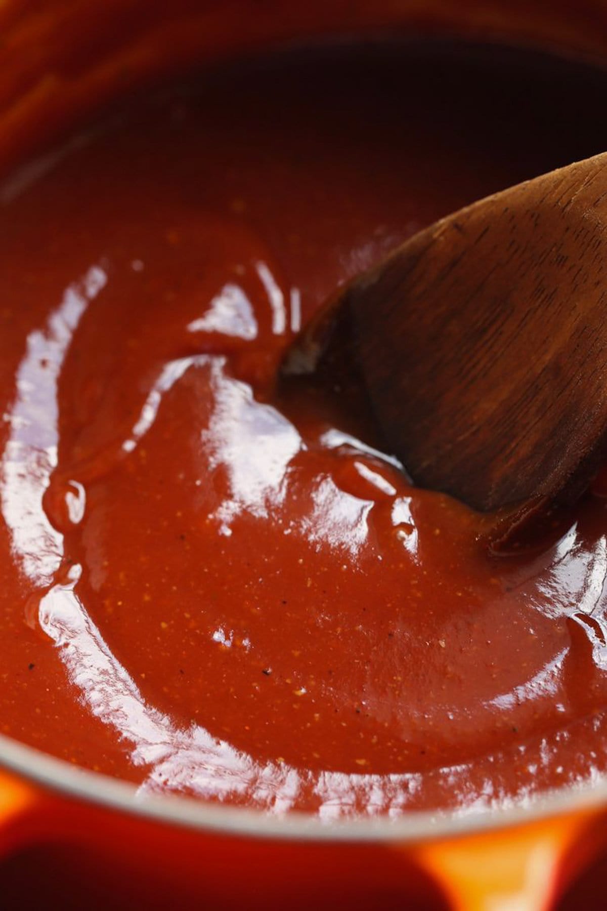 This easy Homemade BBQ Sauce is rich, tangy, sweet, and smoky