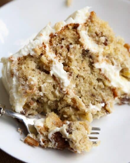 Sliced Hummingbird Cake Recipe