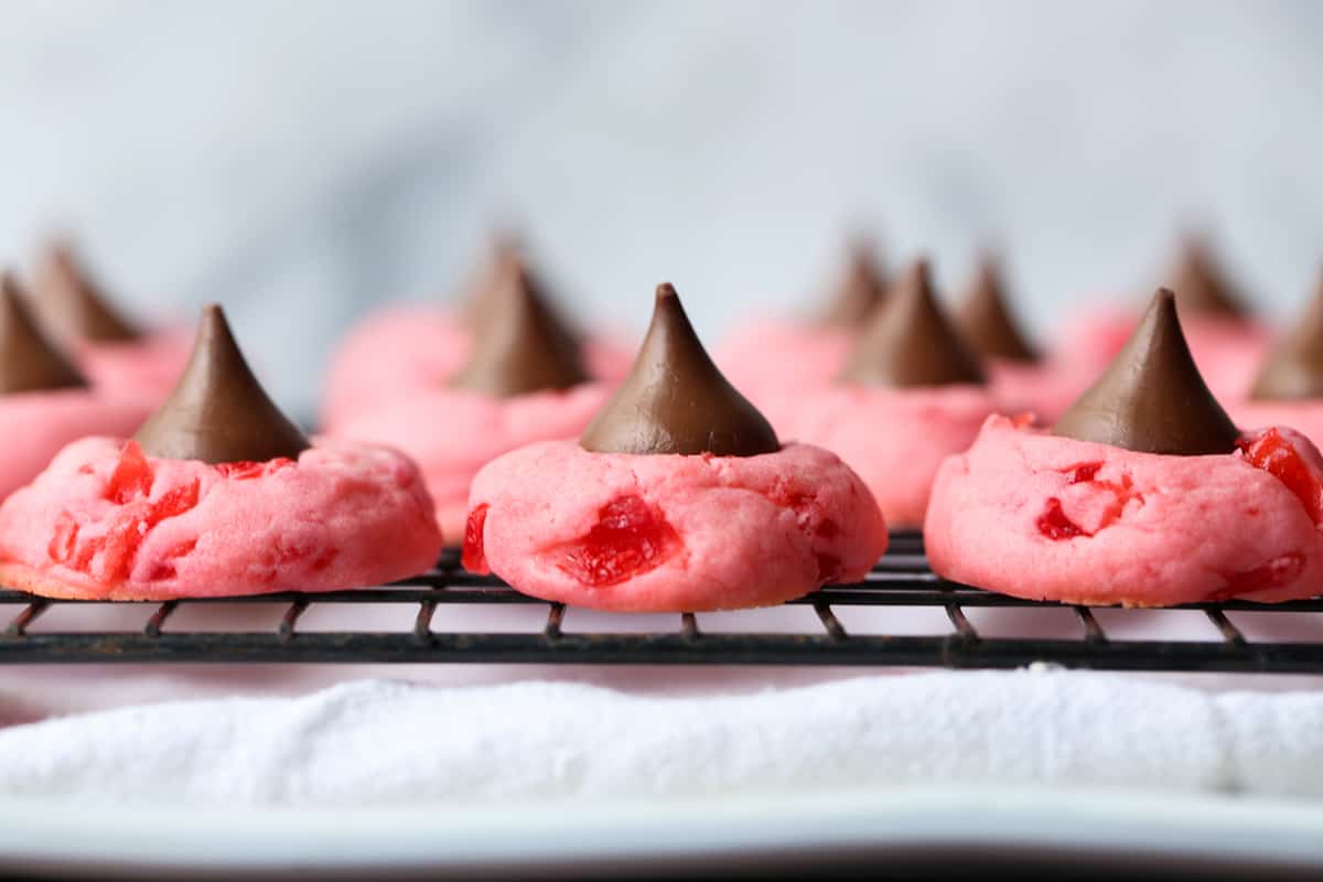 Cherry Kiss Cookies