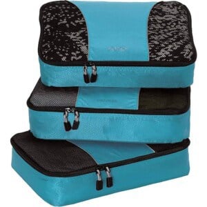 eBags Medium Classic Packing Cubes for Travel - 3pc Set