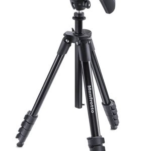 Manfrotto Compact Action Aluminum 5-Section Tripod