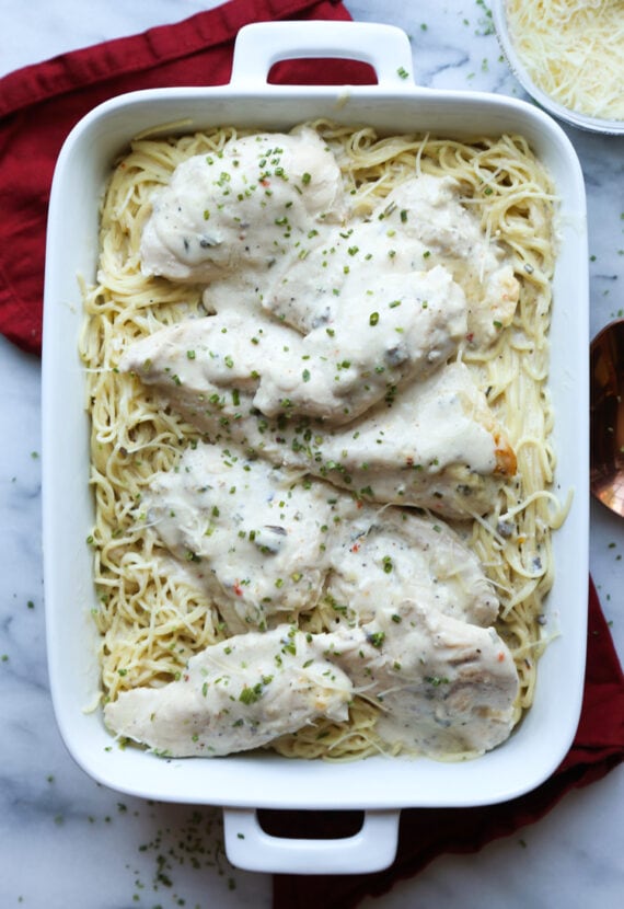 Angel Chicken Pasta is an easy chicken recipe