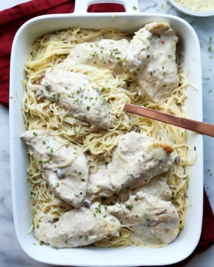 Angel Chicken Pasta is an easy chicken breast recipe