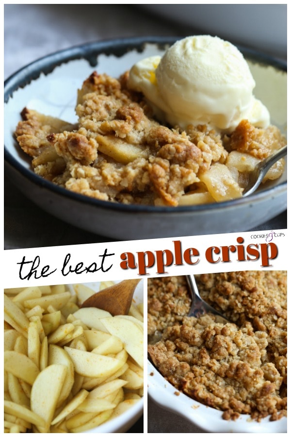 Easy Old Fashioned Apple Crisp | The Best Apple Crisp Recipe