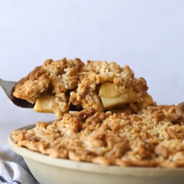 The Best Dutch Apple Pie Recipe | Cookies and Cups