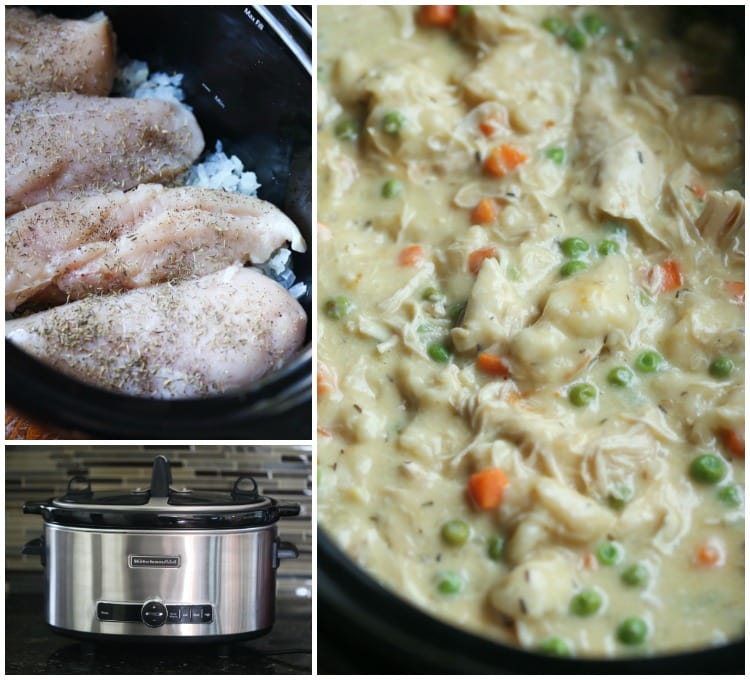 How To Make Slow Cooker Chicken and Dumplings