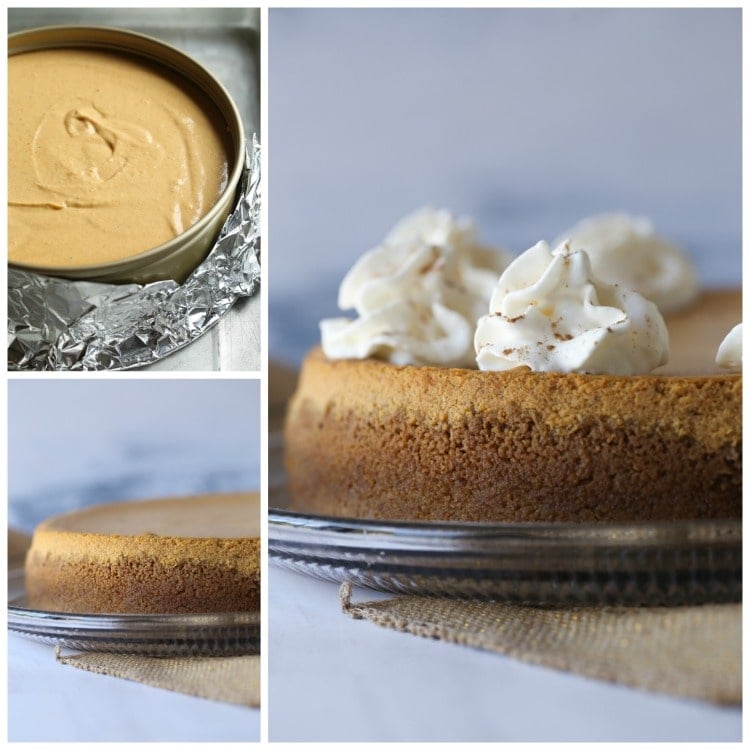 How To Make a Cheesecake with pumpkin