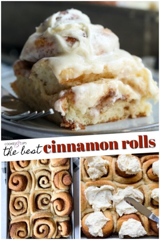 The BEST Our Favorite Cinnamon Rolls EVER | Cookies and Cups