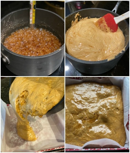 How to make sponge candy