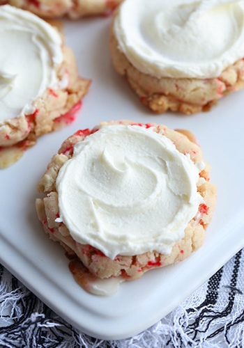 Candy Cane Sugar Cookies