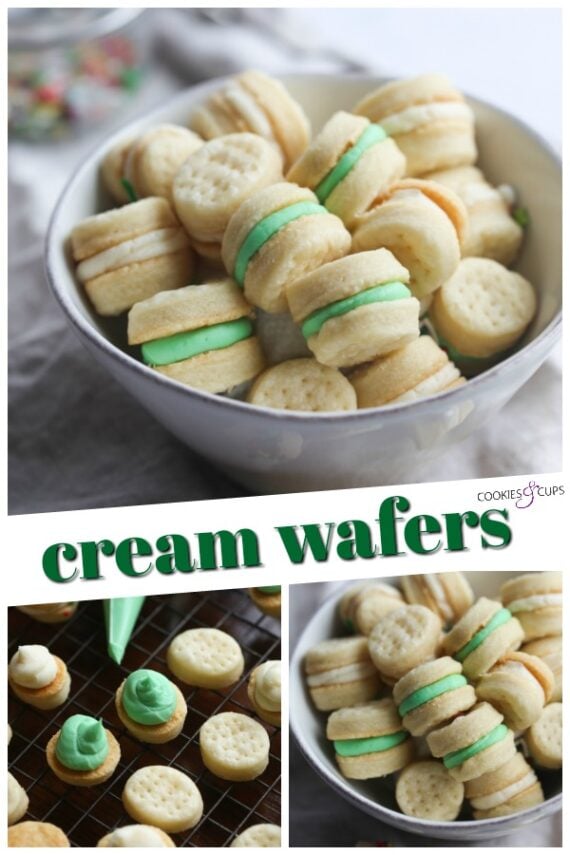 Cream Wafers Cookies Pinterest Image