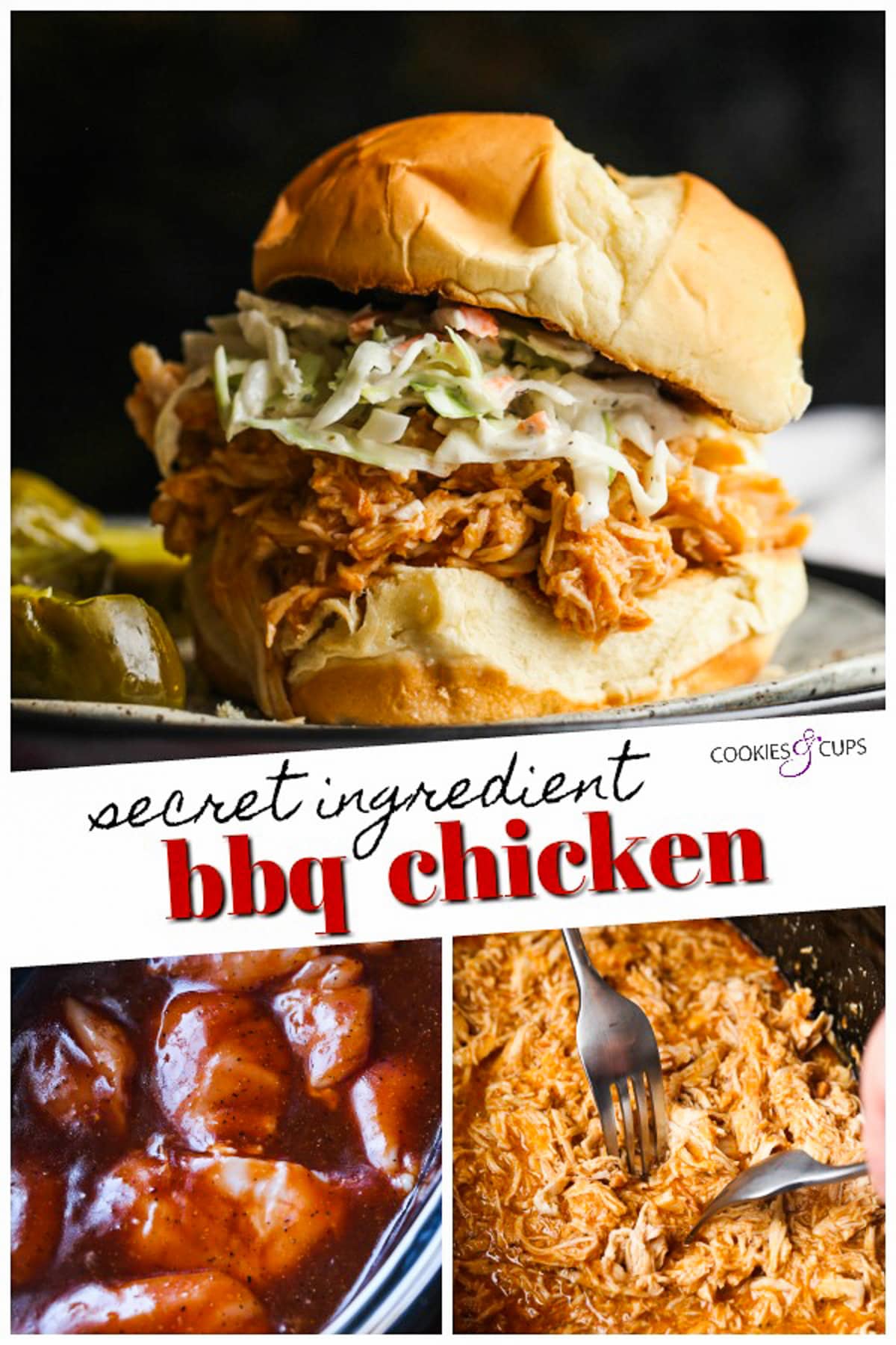 Crockpot BBQ Chicken Pinterest-Bild