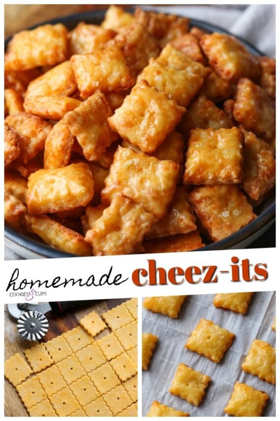 Homemade Cheez Its Pinterest Image