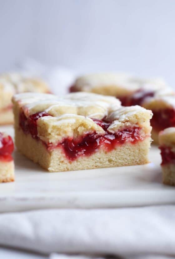 Cherry Cobblestone Cake