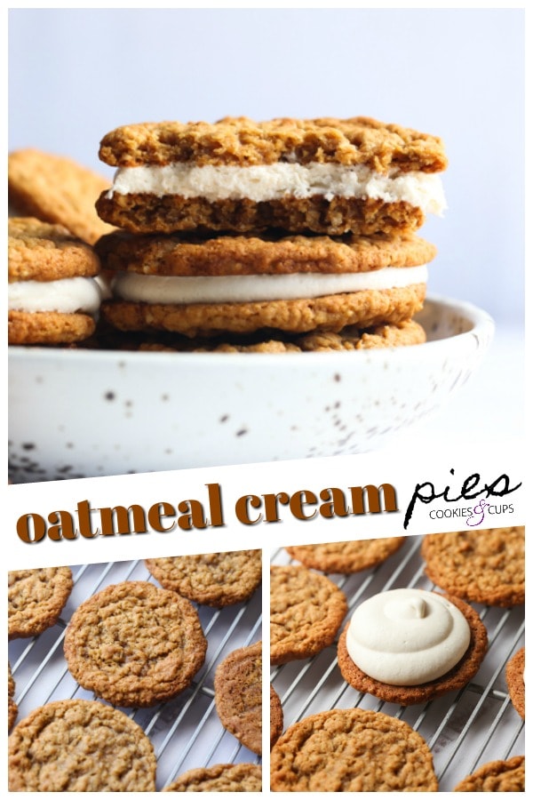 Oatmeal Cream Pies Pinterest Image