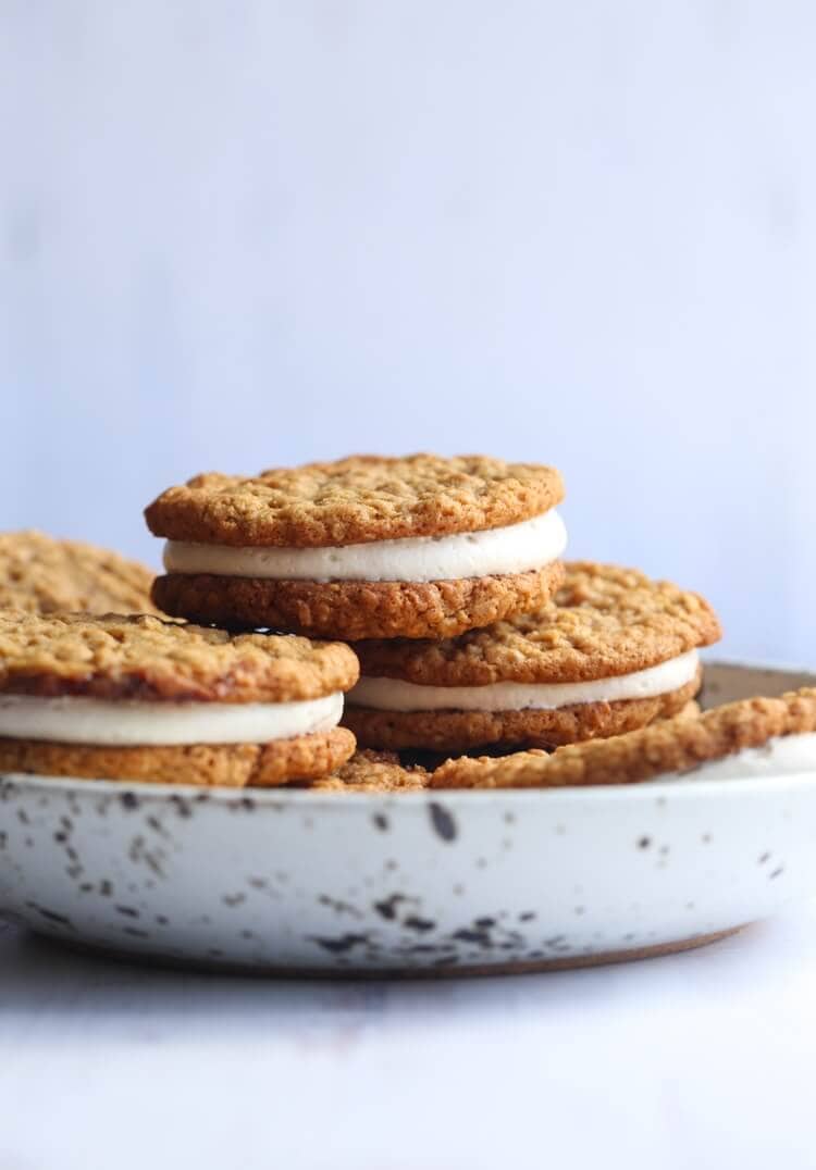 Homemade Oatmeal Cream Pies Cookies And Cups