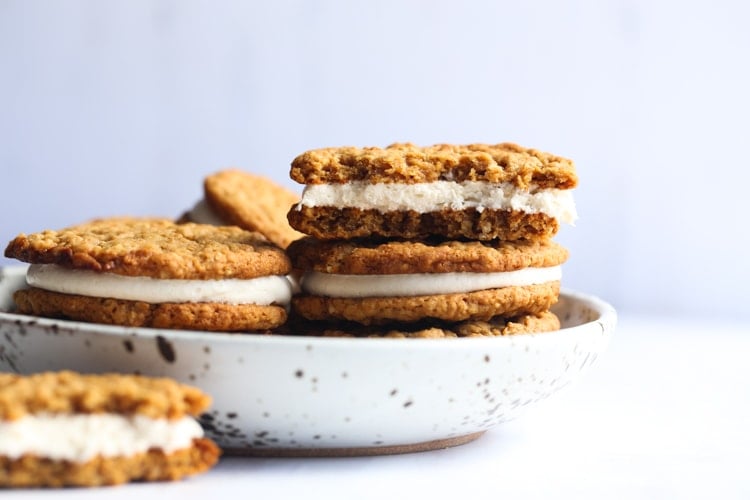 Homemade Oatmeal Cream Pies Cookies And Cups