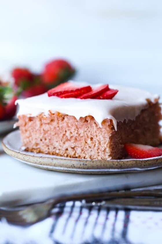 Strawberry Sheet Cake