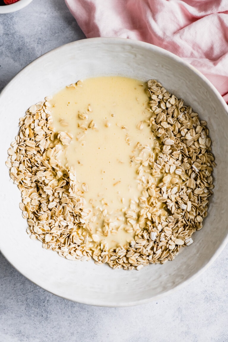 Raspberry Baked Oatmeal Recipe Cookies & Cups