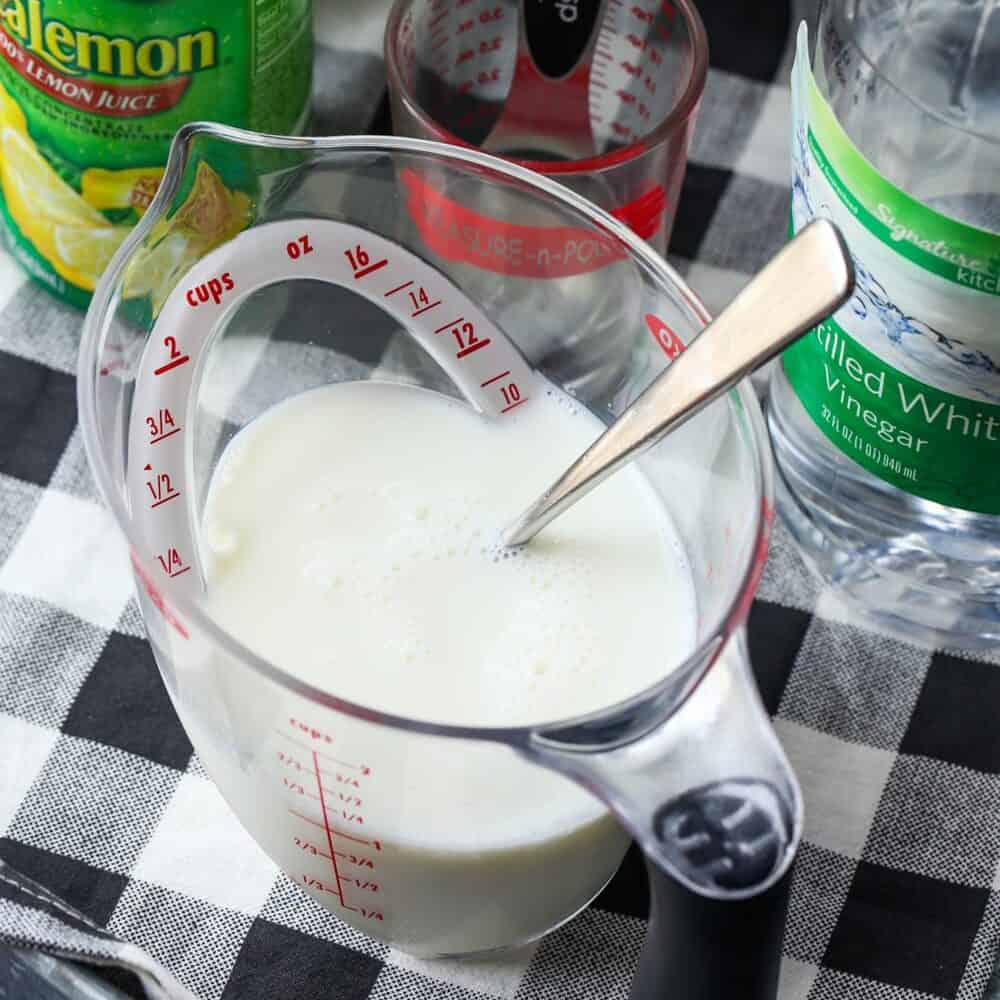 how to make 2 1 4 cups of buttermilk