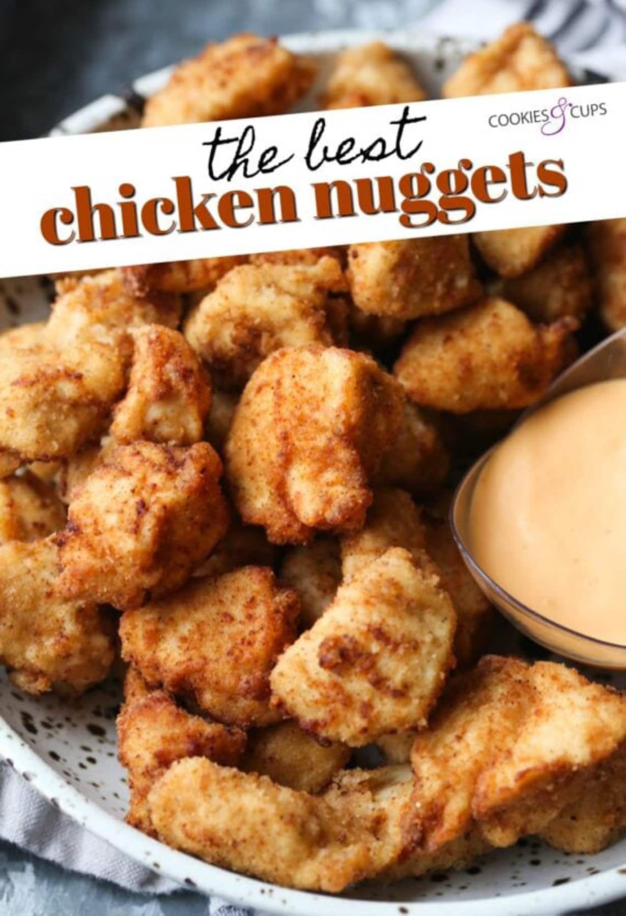 Homemade Chicken Nuggets Pinterest Image