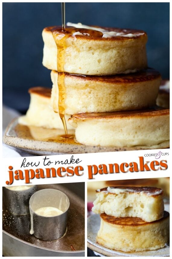 Japanese Pancakes Pinterest Image