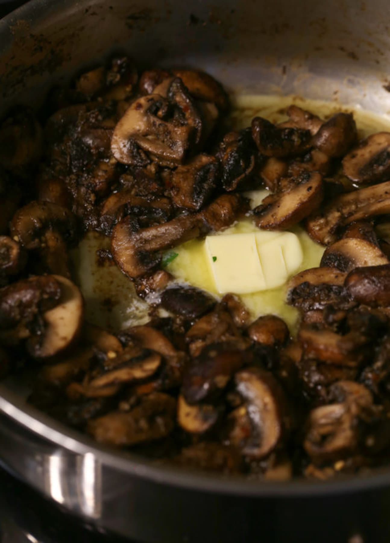 Sauted Mushrooms in butter