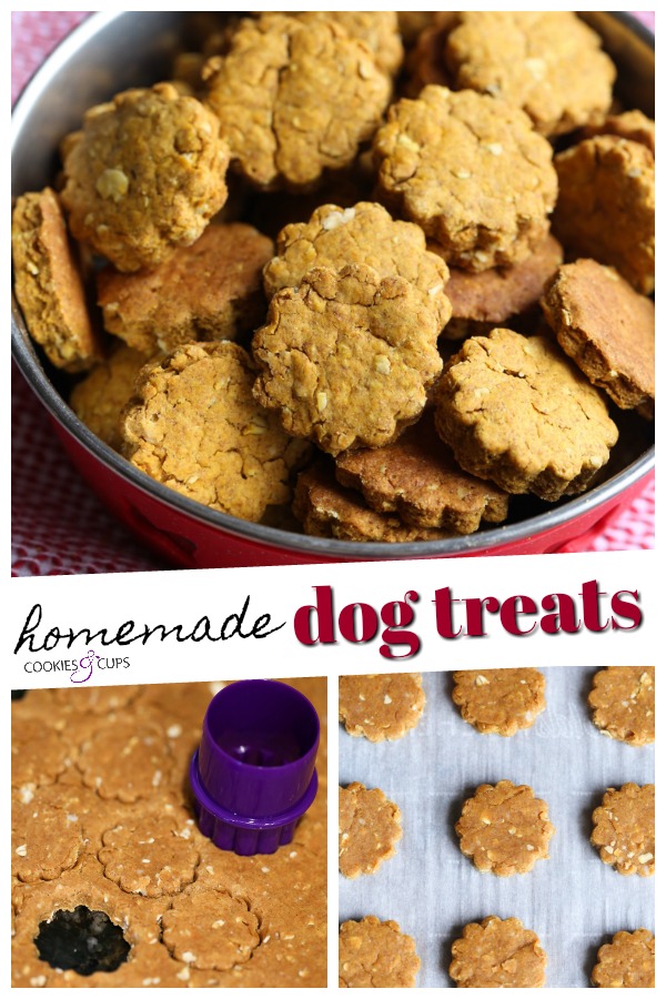 Homemade Dog Cookies Pinterest Image