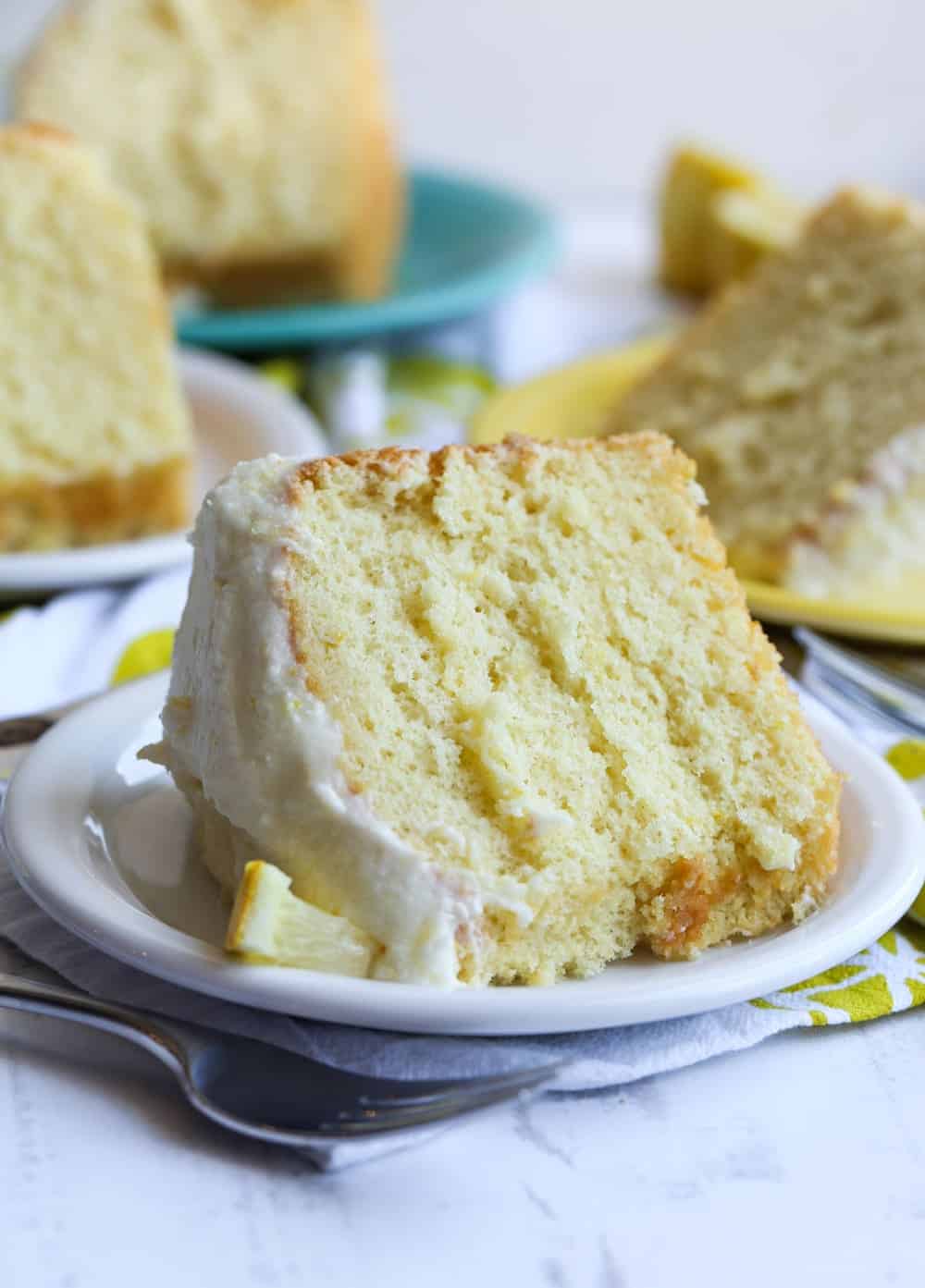 Fluffy Lemon Chiffon Cake Recipe