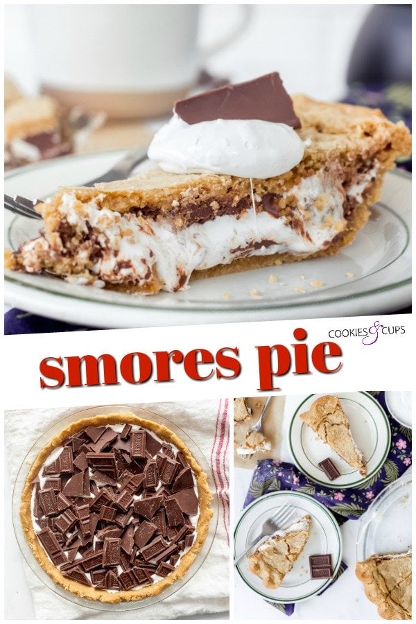 S'mores Pie Pinterest Image