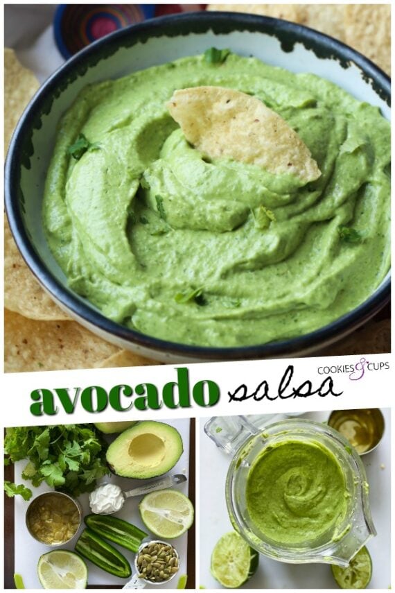 Avocado Salsa Pinterest Image