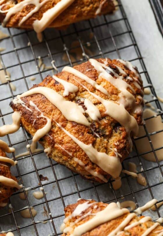 Chocolate Chip Banana Scones