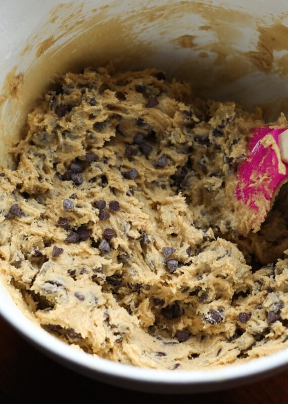 chocolate chip cookie dough