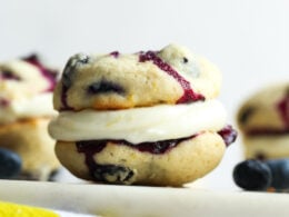 Blueberry Pancake Whoopie Pies