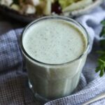 Homemade Ranch Dressing in a Glass