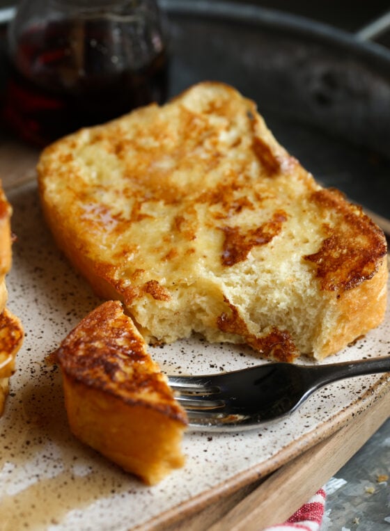 Easy Brioche French Toast Recipe Cookies and Cups