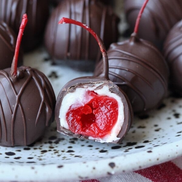Easy Chocolate Covered Cherries Recipe Cookies and Cups