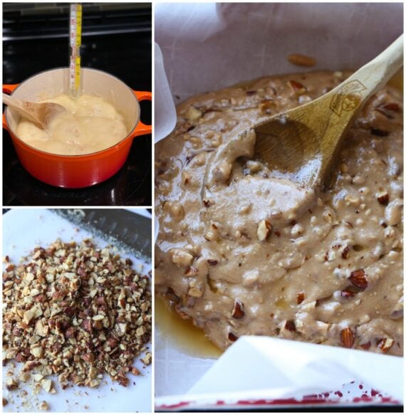 Almond Toffee Mixture for Almond Roca