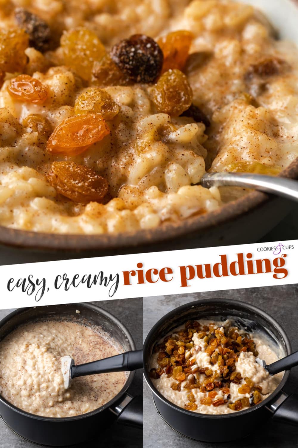 Rice Pudding Pinterest Image