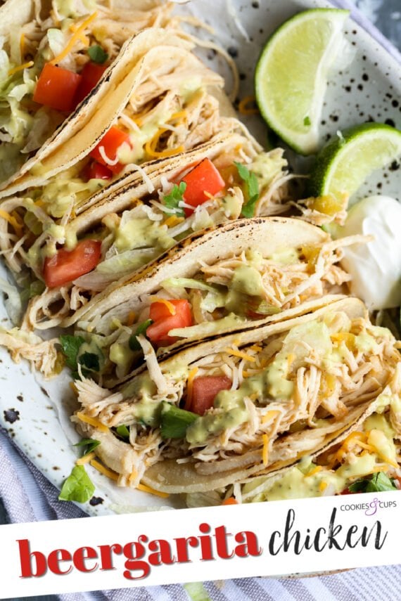 Beergarita Pulled Chicken Pinterest Image