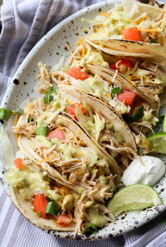 Beergarita Pulled Chicken - Crock Pot Recipe 