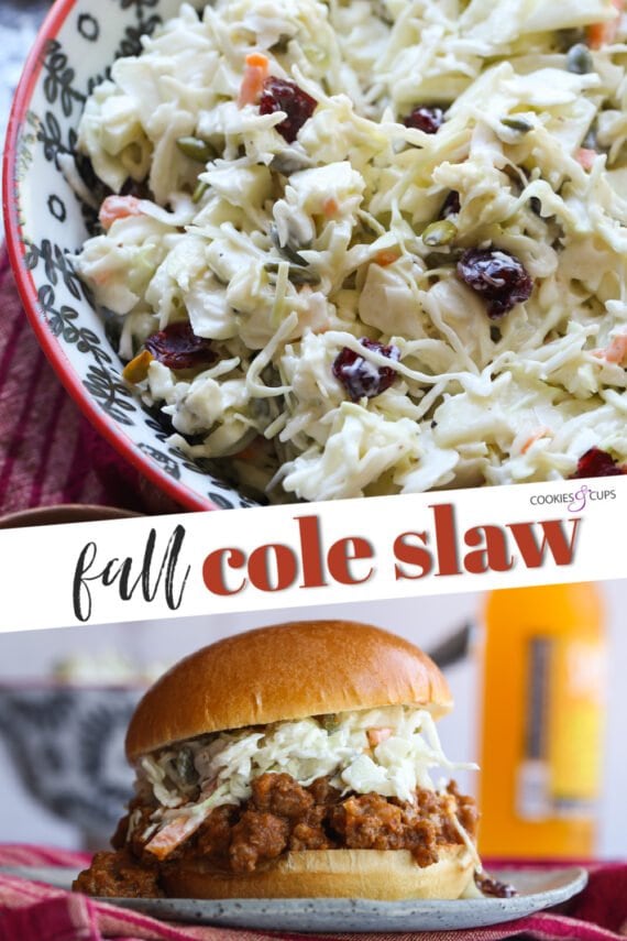 Fall Cole Slaw Pinterest Image