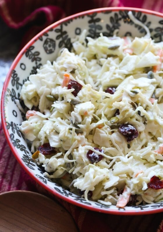 Homemade Fall Cole Slaw Recipe