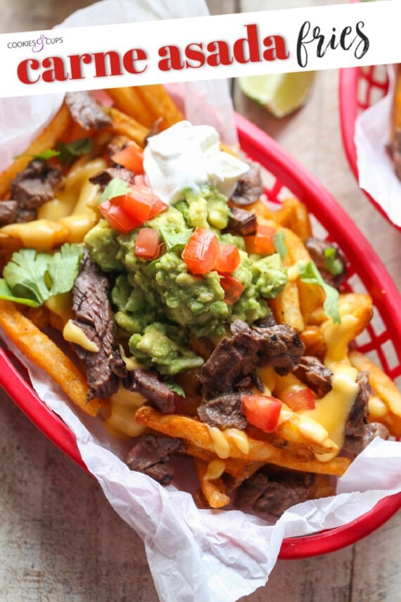 Carne Asada Fries Pinterest Image