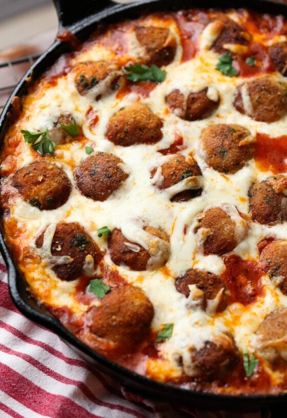 Chicken Parmesan Meatballs