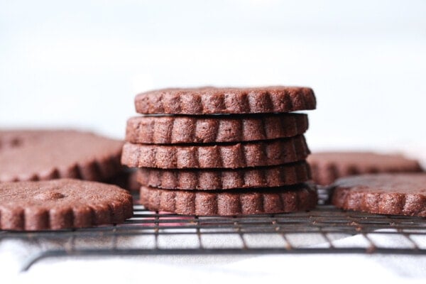 Chocolate Sugar Cookies | Easy Cut Out Sugar Cookie Recipe