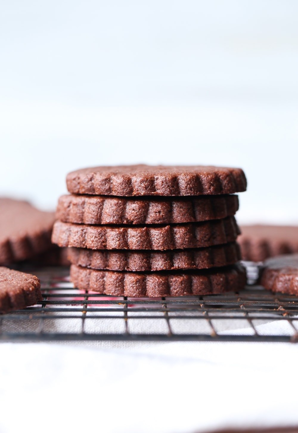 Easy Chocolate Sugar Cookies Recipe - Chisel & Fork