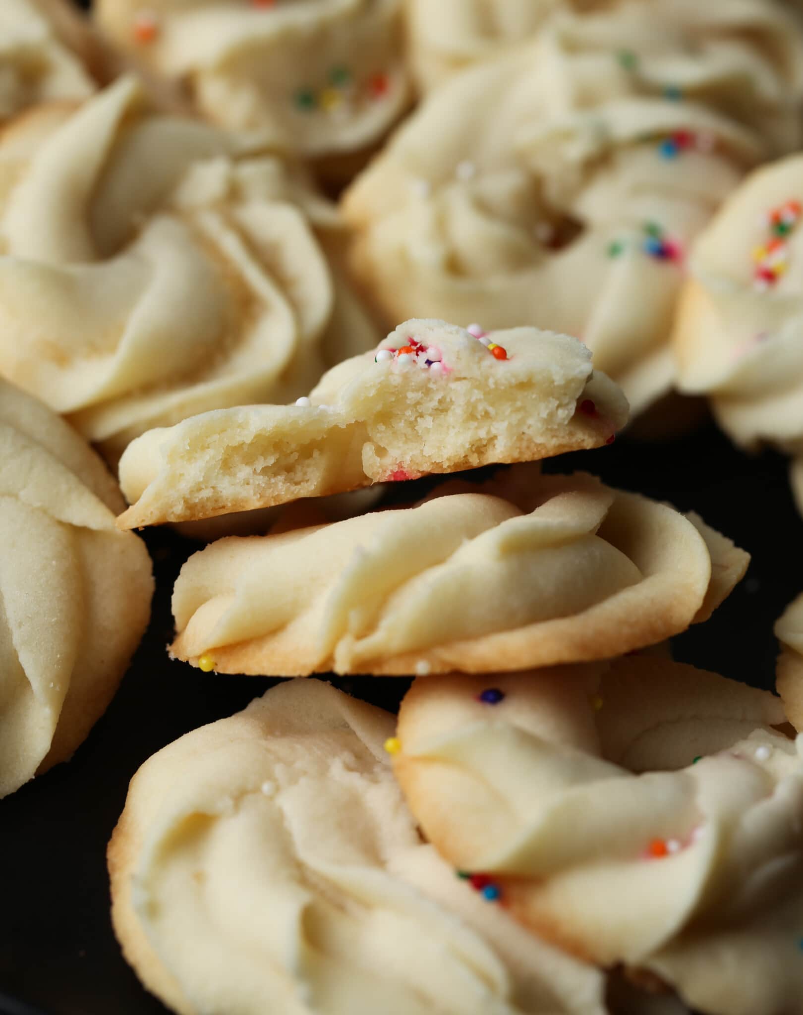 Homemade Danish Butter Cookies Cookies and Cups