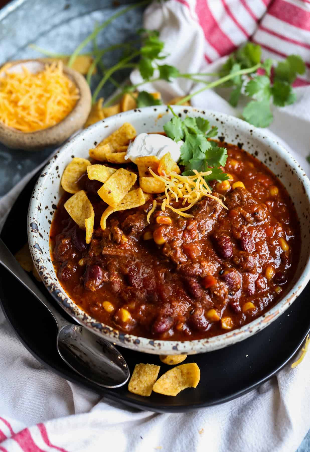 BEST EVER Best Steak Chili (easy recipe!) - The Endless Meal®
